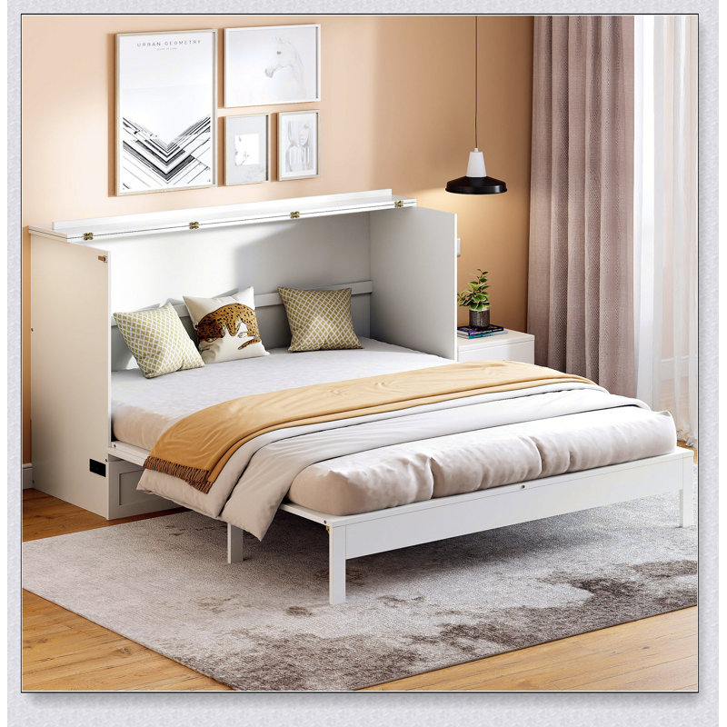 Murphy Bed with Large Drawers