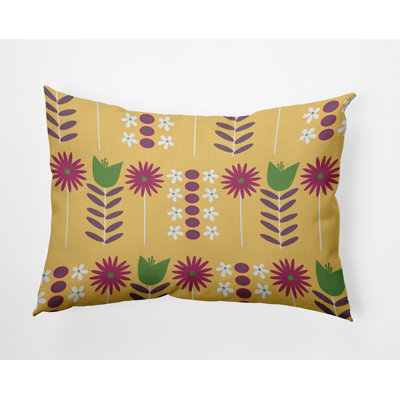 Housse et insert de coussin rectangulaire en polyester pour l'intérieur et l'extérieur