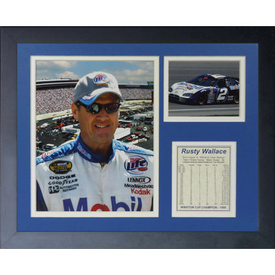 Rusty Wallace Framed Memorabilia