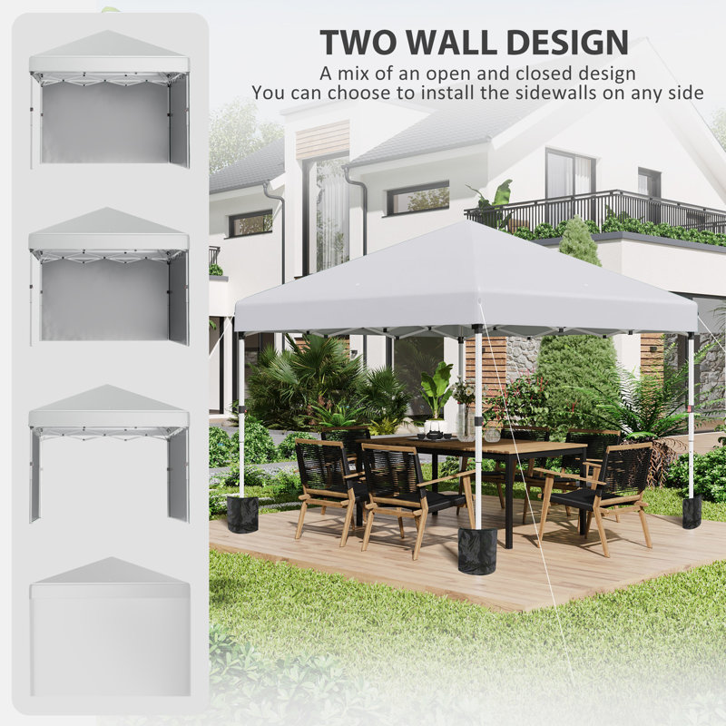Arn 3m x 3m Metal Party Tent