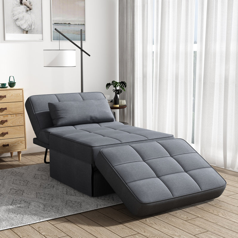 Upholstery Recliner Bed  With Metal Frame