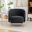 Chaise d'appoint rembourrée Edward-1846829548