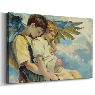 Angels From Above-CIV -Gallery Wrapped Cavas