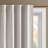 2-PK Sound blocking/Total blackout curtain panel pair