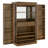 Timmerman Bar Wine Storage Cabinet With Keys And LED Lights-1800266776