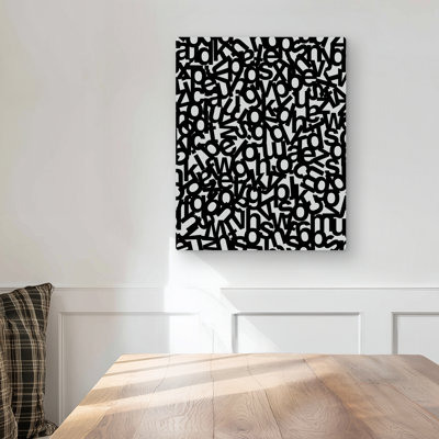 Alphabet - Office Typo & Symbols Metal Print for Home Decor