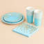 68-Piece Disposable Birthday Party Paper Tableware Set