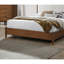 Ensemble de chambre à coucher 3 pièces couleur noyer avec lit très grand Eastern-921748192
