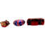 9.1'' Glass Animals Holiday Shaped Ornament