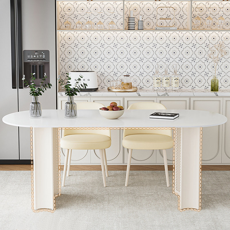Table de salle à manger 31,50 W Burkouer, L 31,5 po x L 55,12 po
