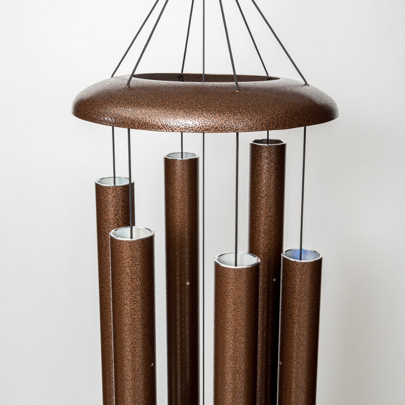 65" Copper Vein Aluminum Wind Chime for Outdoor Decor