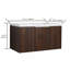 Meuble-lavabo à fixation flottante 36 po avec porte à fermeture en douceur Modern Design-238604677