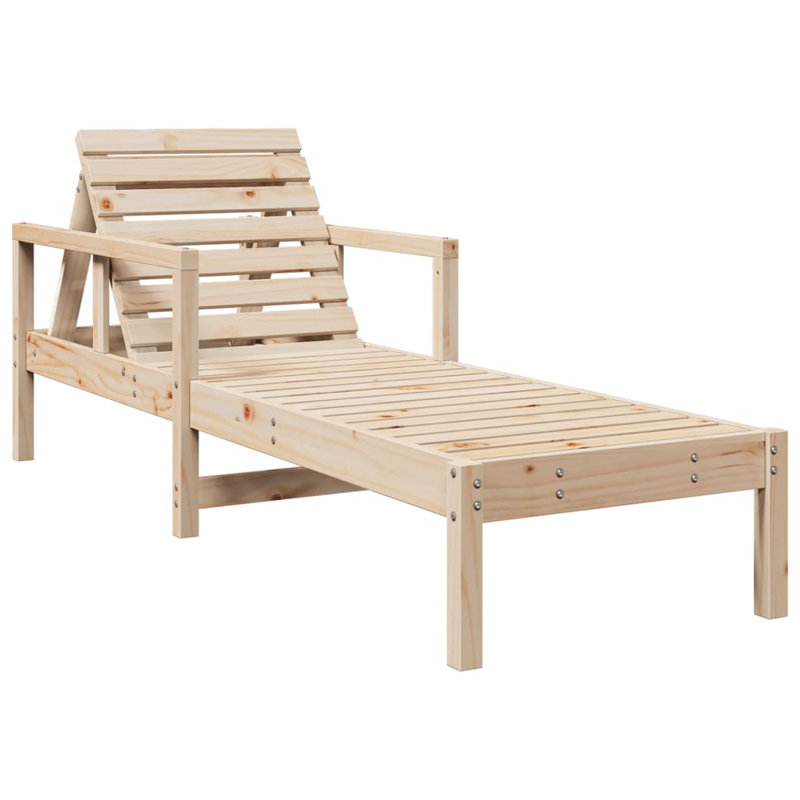 199.5cm Long Single Chaise, Beige