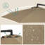 Pickerington 300cm Cantilever Parasol-929545086