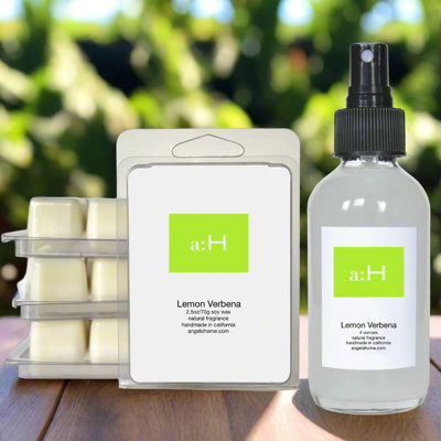 A: H Bougie citron verveine