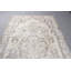 Grand tapis turc beige pour la chambre à coucher ou le salon avec un design minimaliste moderne en laine