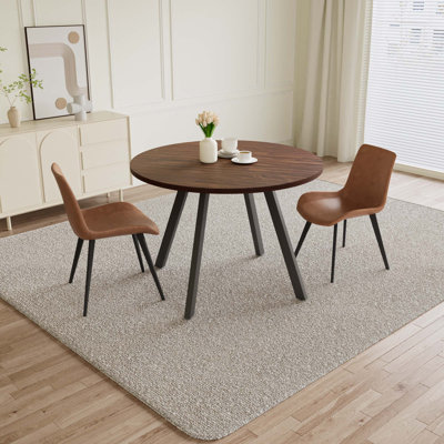 Round Dining Table Set, Modern Kitchen Table with Dining Chairs