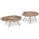 Solid Wood Top Nesting Tables