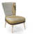 Abstract Gold Polyester Blend 6 selected