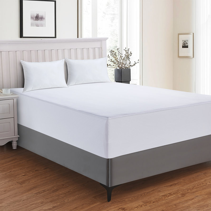 Claritin Allergen Barrier Mattress Protector, Full 