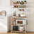 Rustic Walnut/White