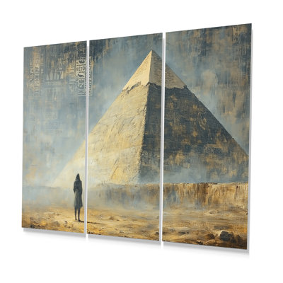 Egypt Great Ancient Giza Pyramid - Egypt Wall Decor Set
