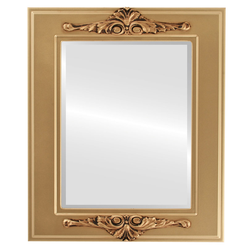 Retiro Rectangle Mirror, 21" x 25", Desert Gold