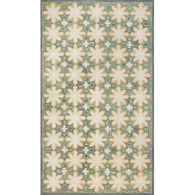 One-of-a-Kind American Hooked Area Rug 6' x 9'