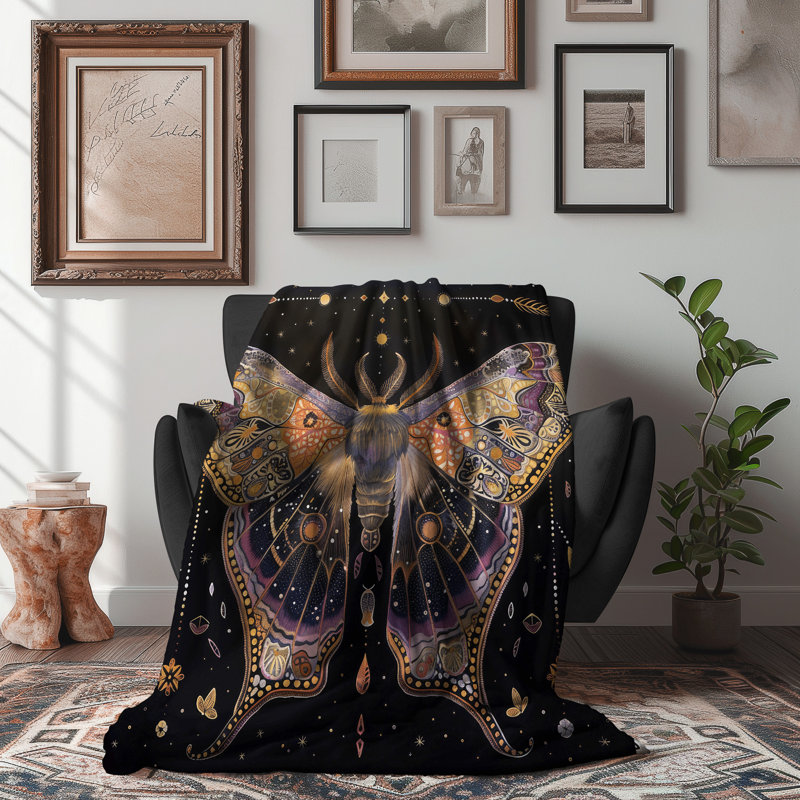 Couverture Nocturnal Bohemian Moth Ballet, Grand lit
