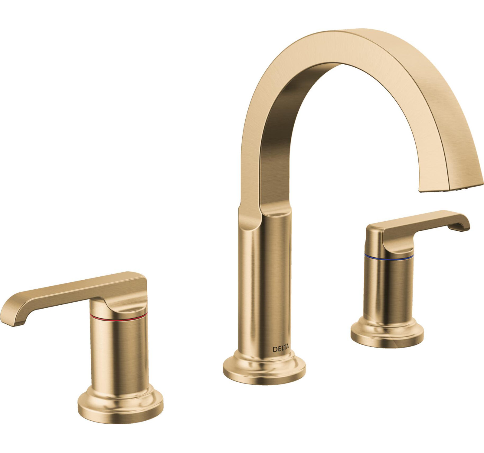 Tetra 3-Hole Widespread Bathroom Faucet, Bronze