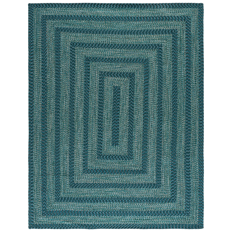 Braided 265 Hand Woven Performance Machine Washable No Pattern Rug, Rectangle 2' x 3'