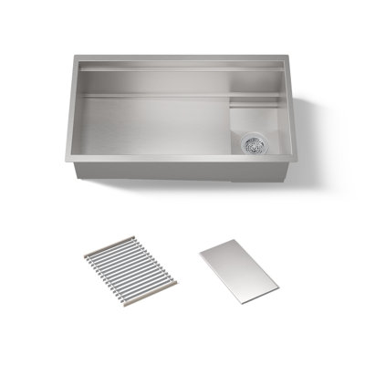 Synthos 33-3/4" Undermount Single-Bowl Kitchen Sink