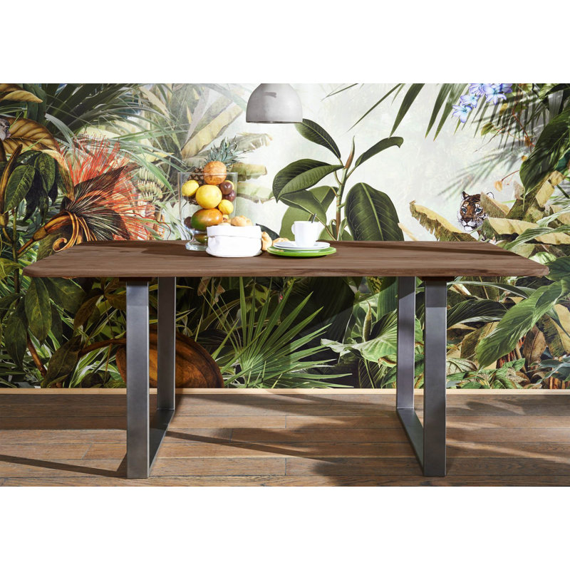 Toronto Solid Wood Dining Table, H76 x L200 x W90cm