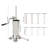 SUNYOU Stainless Steel Manual Sausage Stuffer