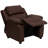Brockbank Kids 15'' Recliner and Ottoman-204654419