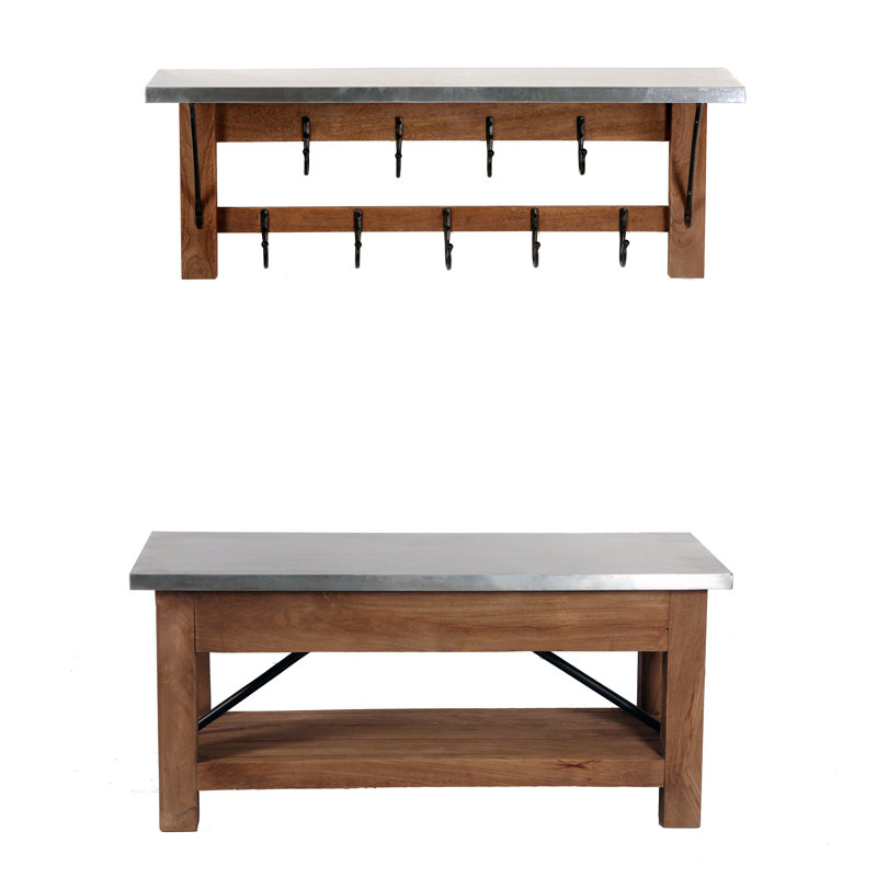 Hall Tree with Bench