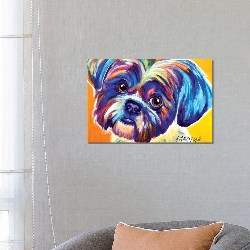 Sunlit Horizon Iii by Maggie Olsen - Wrapped Canvas Panoramic Print, 66.04 cm H x 45.72 cm W, White Framed