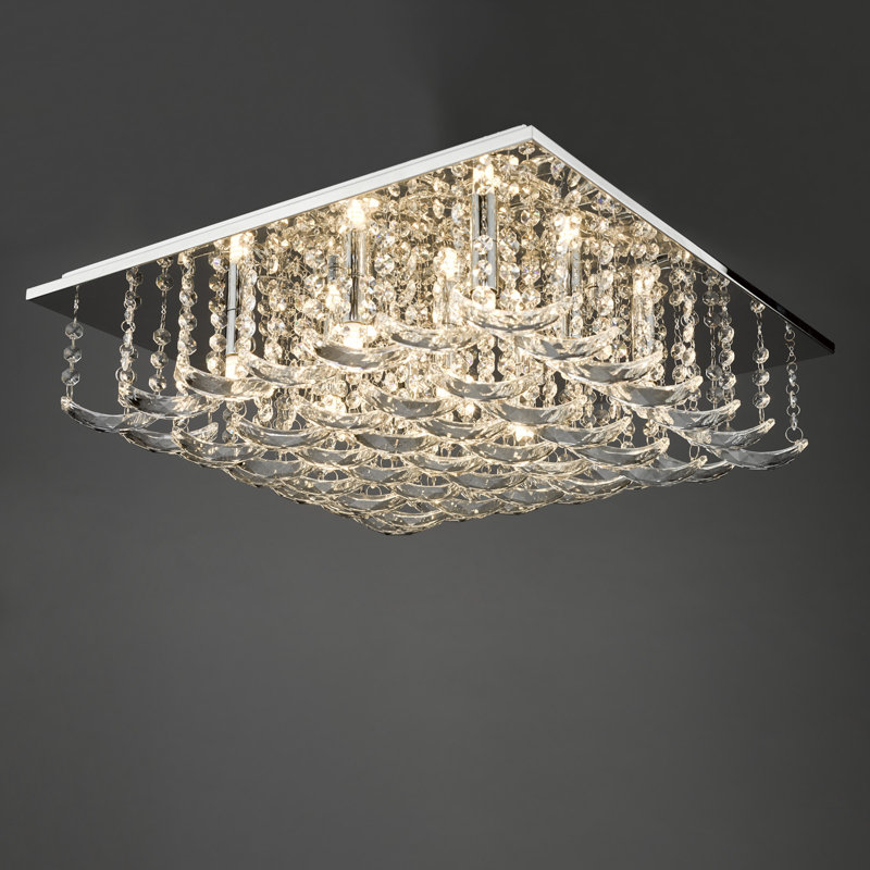 Doughty Crystal Flush Mount