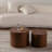 Coffee Table Set Of 2 Round Wooden Coffee Tables Circle Modern Table For Living Room Bedroom Accent End Side Table-1717561160