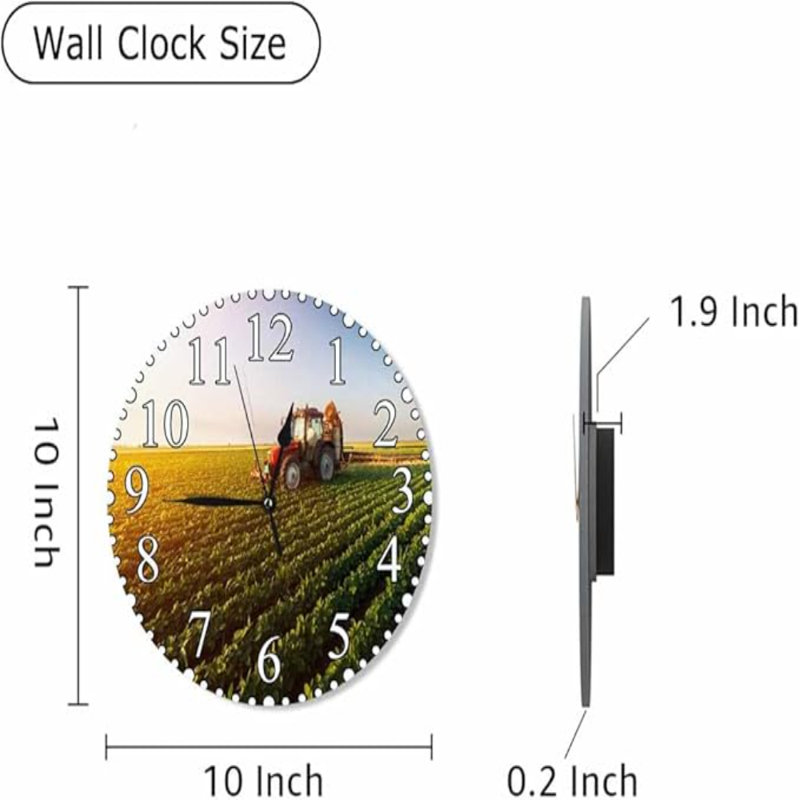 Horloge murale Soybean
