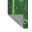 Tapis contemporains vert émeraude lavable à la machine 2528-559652123