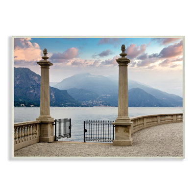 Montagne, montagne, paysage, colonne italienne, architecture