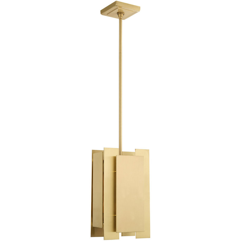 Luminaire suspendu rectangulaire 1 lumière