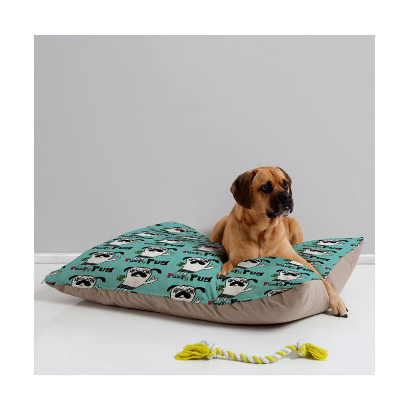 Coussin pour chien aqua carlin andi oiseau