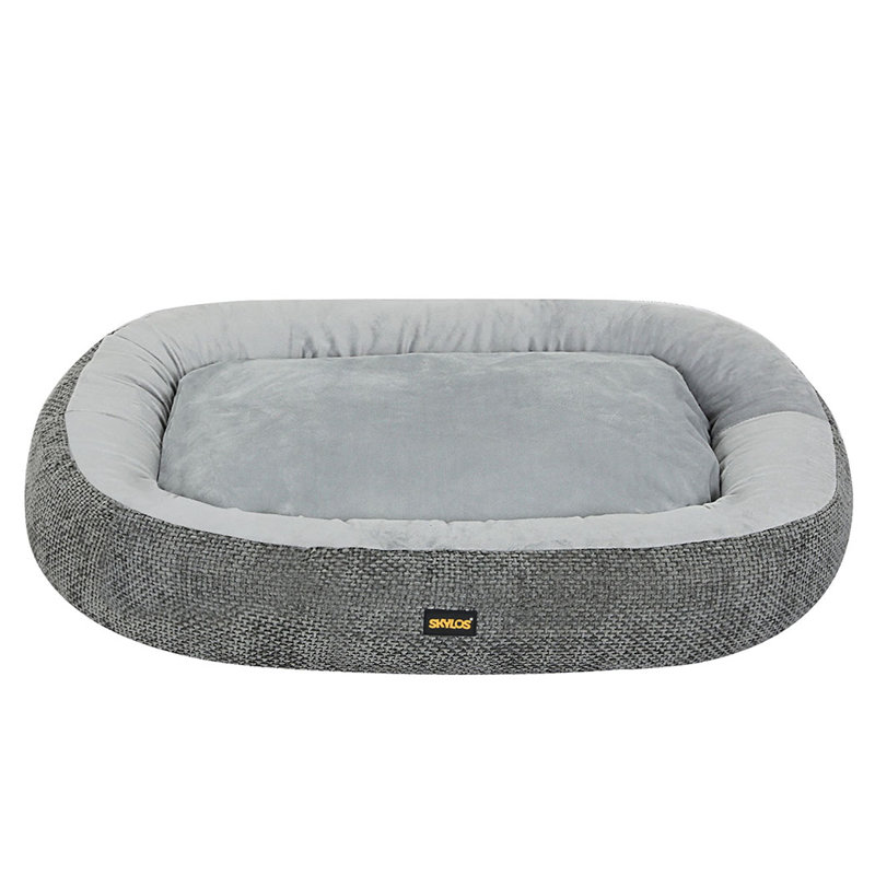 Orthopedic Polyester Pet Bed, Large (15cm H x 95cm W x 72cm D)