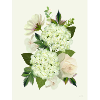 «Heirloom Hydrangea», reproduction sur toile tendue
