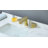 Widespread 2-handle Bathroom Faucet with Drain Assembly-86229020