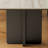 Modern Rectangle Dining Table with Rock Board-110880027