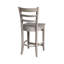 Tabouret de comptoir en bois massif 24 po Marasco-50364793