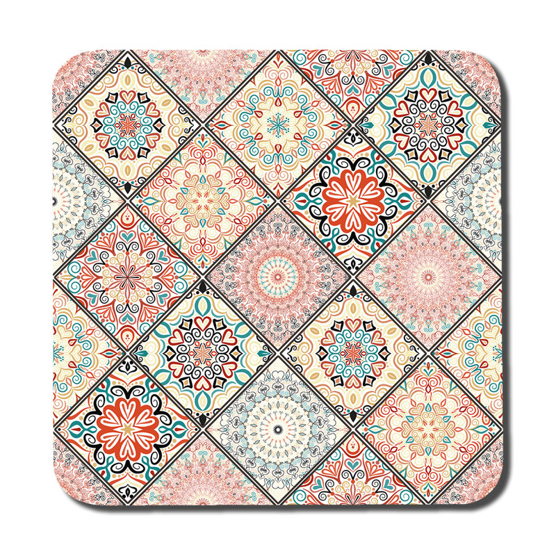 Square 6 Piece Coaster Set